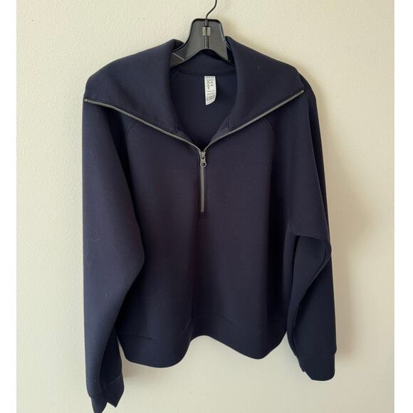 ✨Spanx AirEssentials 1/2 Zip | XL | Navy - Picture 4 of 5